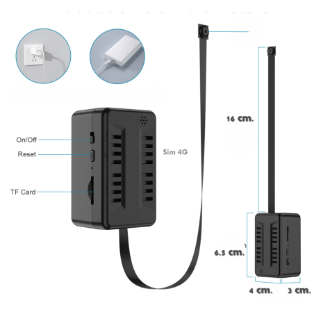 Modulo di Videosorveglianza Wi-Fi Full HD – Sicurezza Integrata e Monitoraggio Remoto