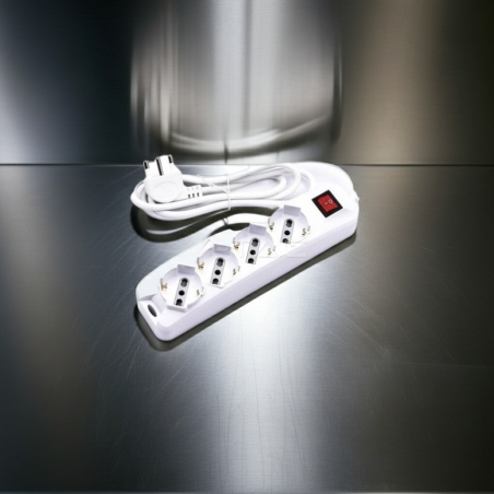 Smart Hub Multipresa con Sistema di Archiviazione Audio Wi-Fi e Sicurezza Domestica