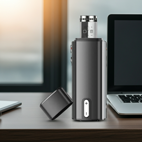 Memoria USB 2-in-1 con Registratore Vocale Digitale HD Integrato