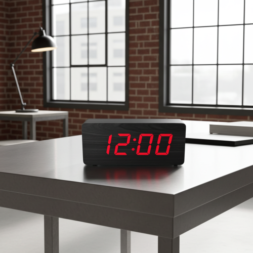 Orologio Sveglia da tavolo Smart con Hub di Sicurezza Audio Wi-Fi