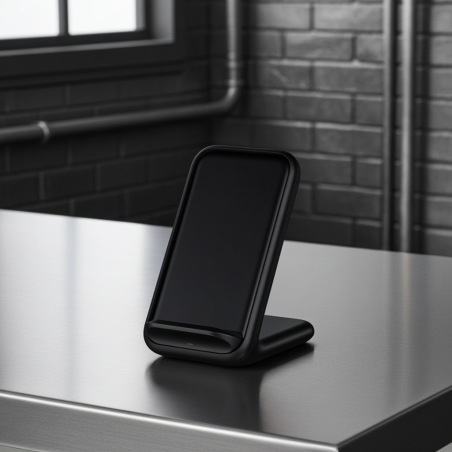 Stazione di Ricarica Wireless Smart con Hub di Sicurezza Audio Wi-Fi