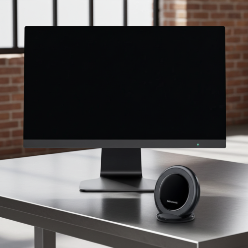 Stazione di Ricarica Wireless Smart con Sistema di Allerta Acustica GSM