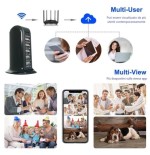 Stazione di Ricarica USB Smart con Sistema di Videosorveglianza Wi-Fi Integrato