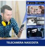 Stazione di Ricarica USB Smart con Sistema di Videosorveglianza Wi-Fi Integrato