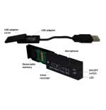 Registratore Vocale Professionale EDIC-mini ad Attivazione Vocale (VAS)