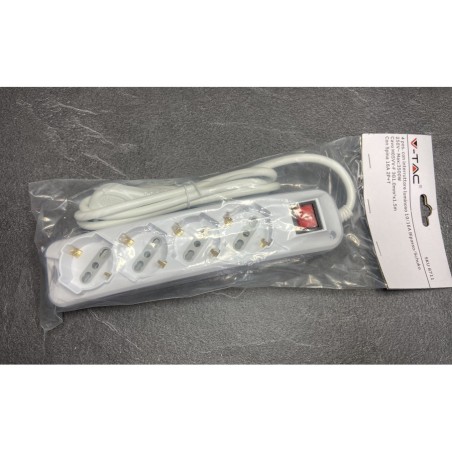 Smart Hub Multipresa con Sistema di Archiviazione Audio Wi-Fi e Sicurezza Domestica