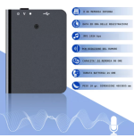 Micro Registratore Audio Digitale HD – Alta Fedeltà e Design Compatto